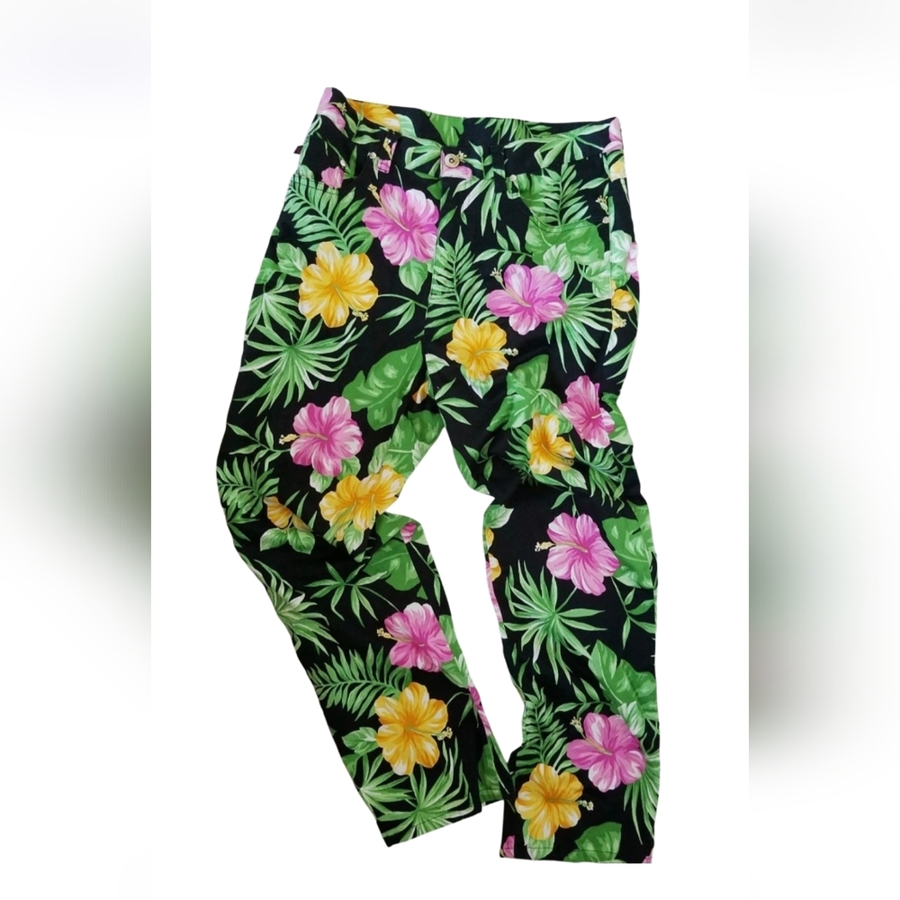 Lauren Ralph Lauren Topical Floral Crop‎ Pants Women’s 4